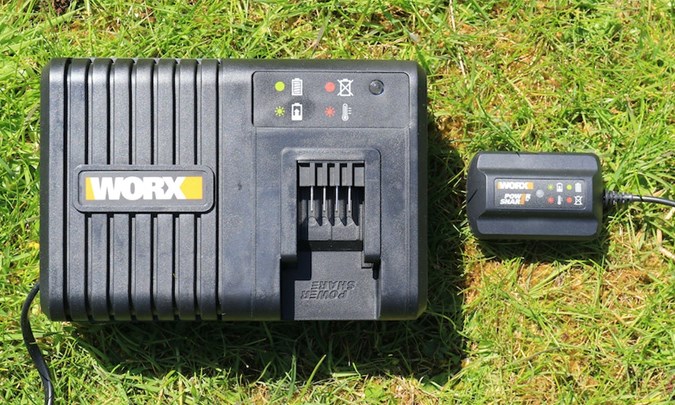 Worx battery pack and charger