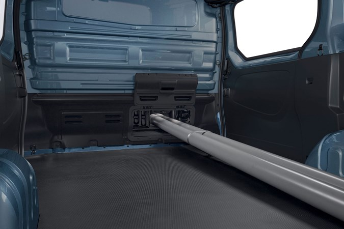 A load-through hatch means you don't have to have things sticking out the back of your van.