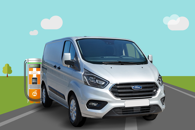 Best electric van - Ford