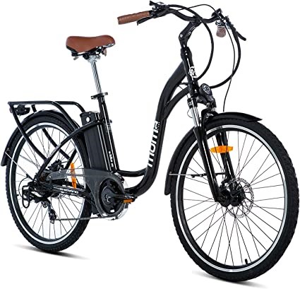 Moma Bikes Unisex's Electric City Bike