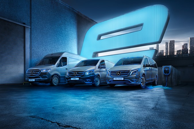Mercedes-Benz Vans television advert for electric vans