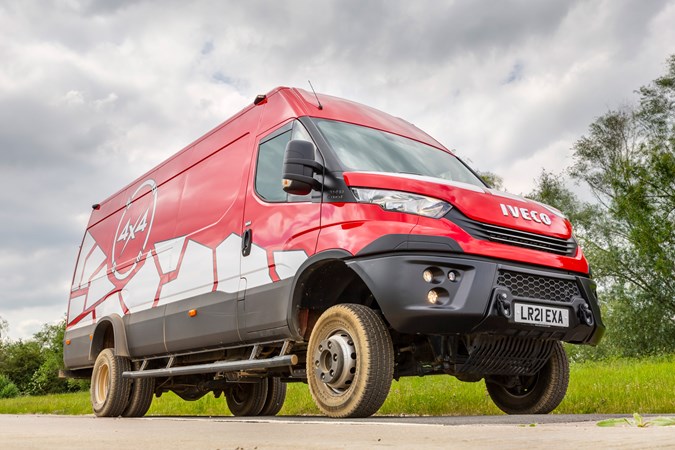 7.2-tonne Iveco Daily 4x4 - diesel-powered heavy vans to be banned from 2035