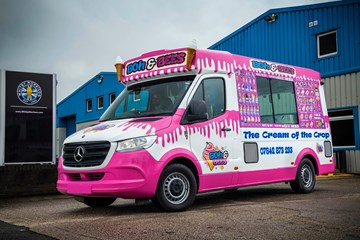 Whitby Morrison Mercedes-Benz Sprinter ice cream van