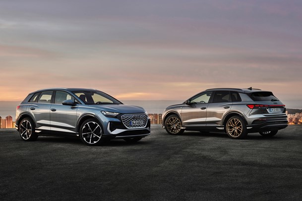 Audi Q4 e-tron range