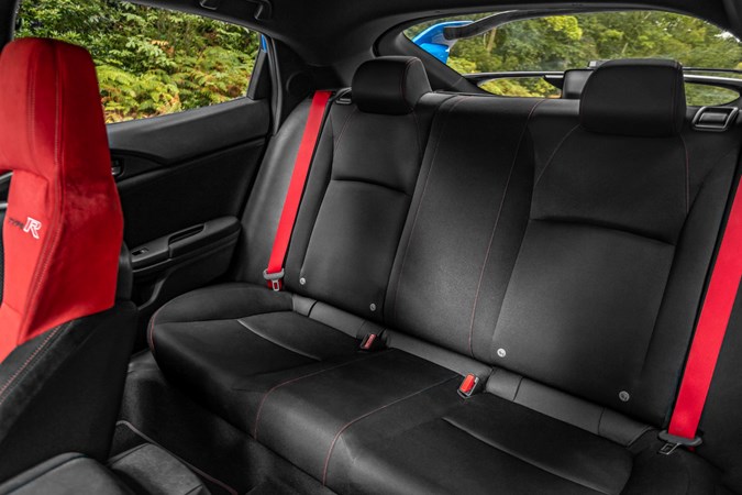 Honda Civic Type R rear seats