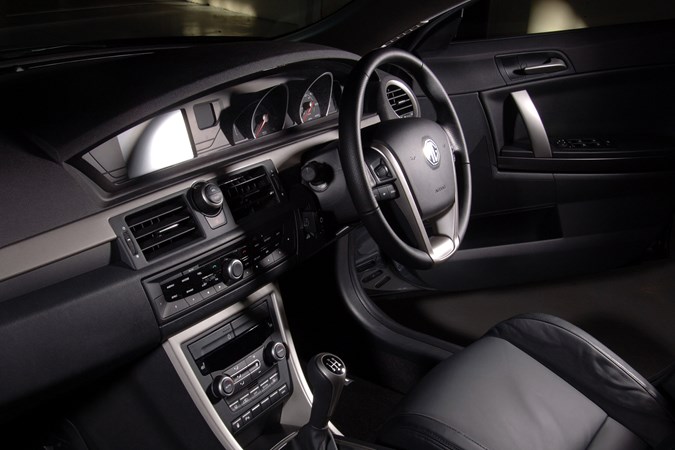MG6 2011 interior view