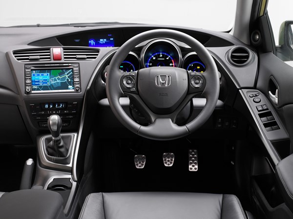 2012 Honda Civic interior view