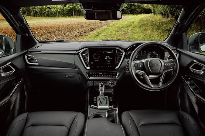 2021 Isuzu D-Max V-Cross - UK spec interior, right-hand drive