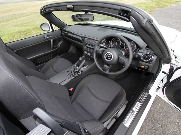 Mazda MX-5 used car buying guide, interior view