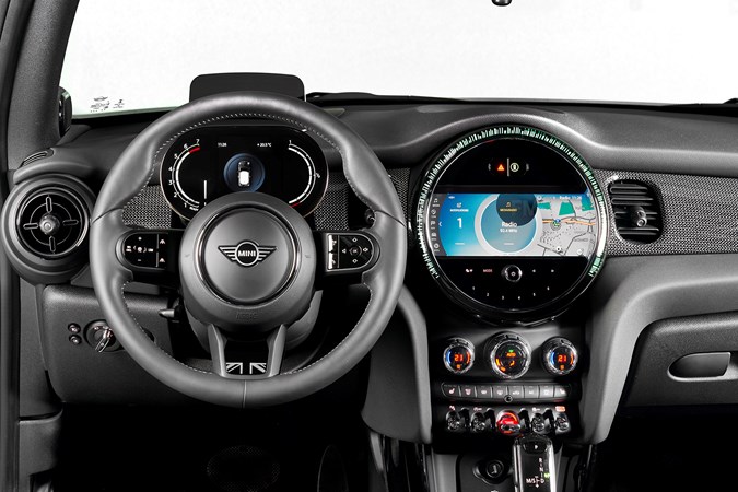 MINI Cooper S interior, 2021 facelift