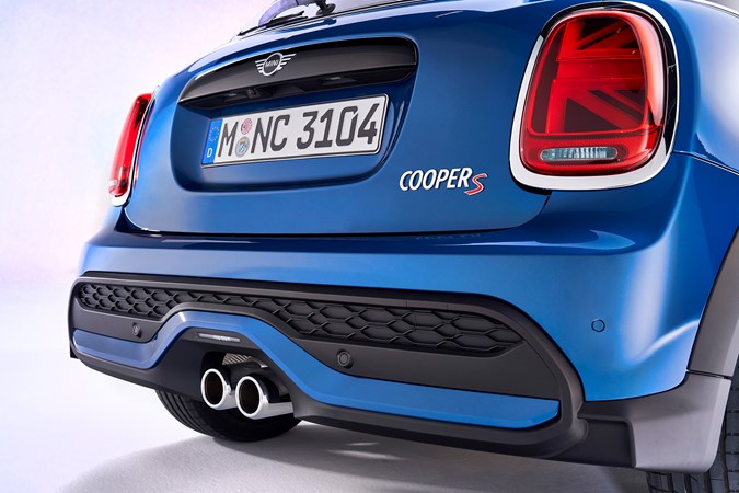 MINI Cooper S exhaust, 2021 facelift