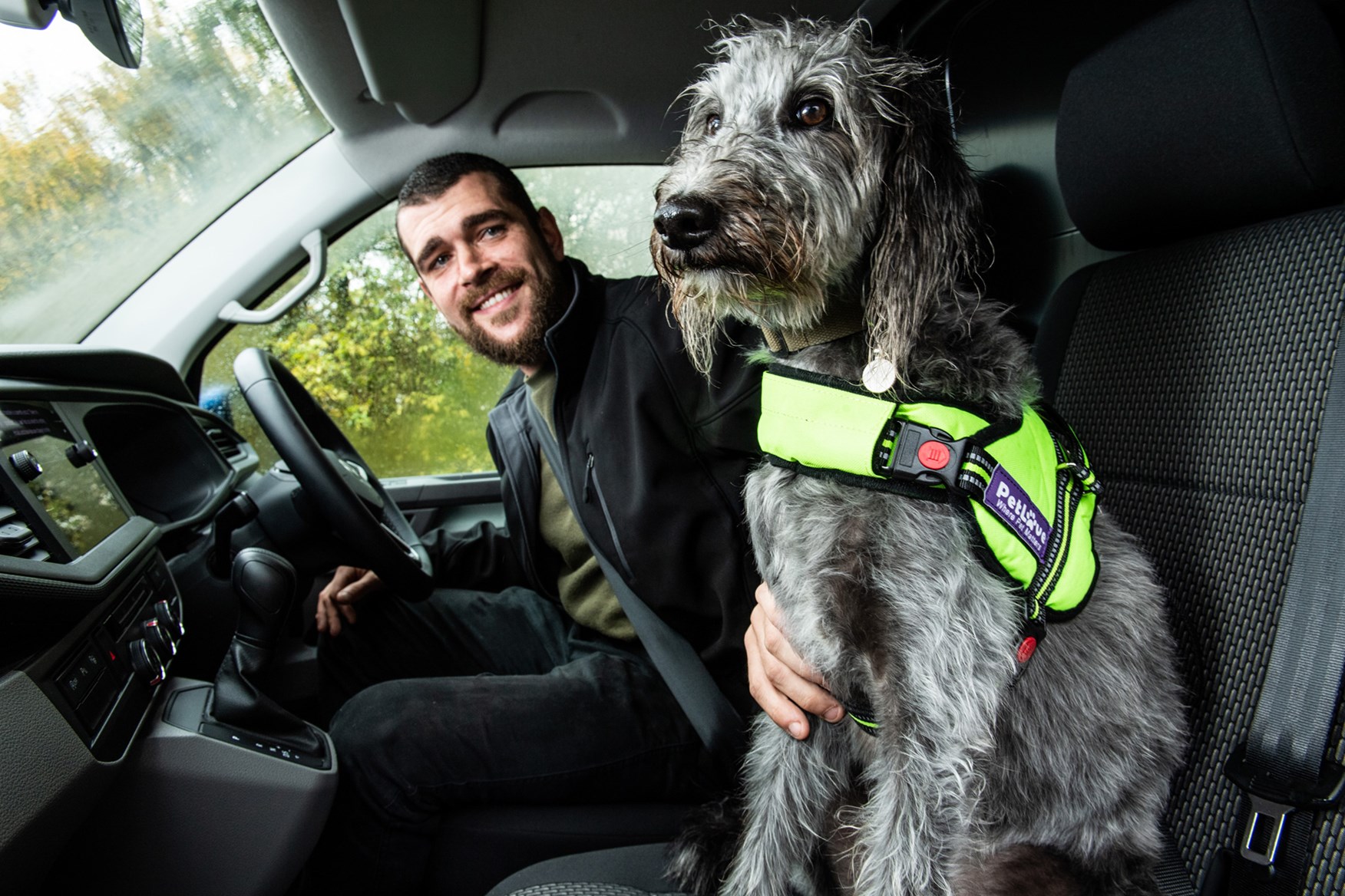 Van drivers risking £5,000 fine for not properly securing their dogs