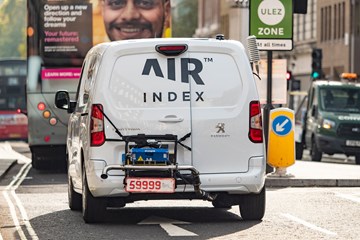 AIR Index van test for real-world emissions