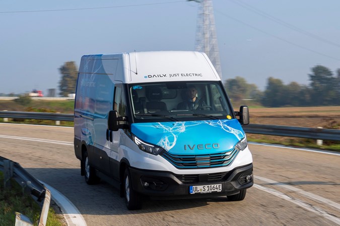 The Iveco eDaily's truck links mean it is a strong large van