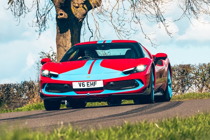 Ferrari 296 GTB oversteer