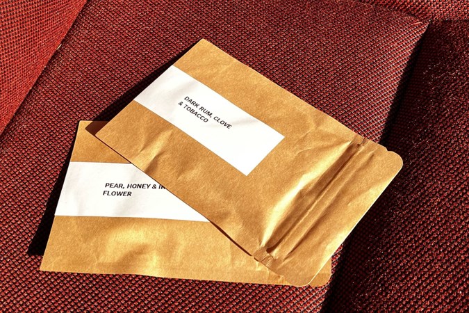 Scent bags from FUMEBAR