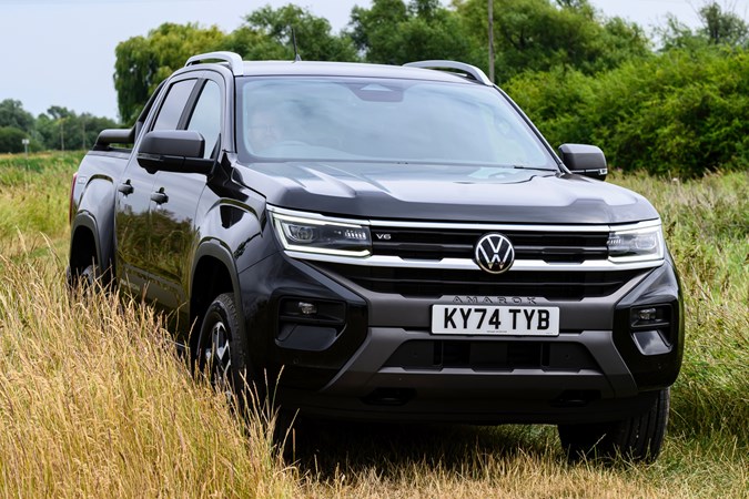 Pickups are adept at off-road driving.
