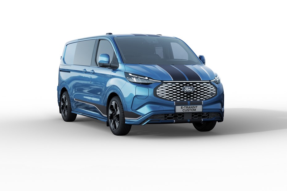 New Ford E-Transit Custom is a 'high-tech business hub' with 236