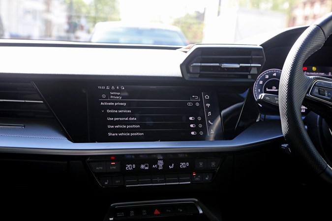 Audi privacy settings