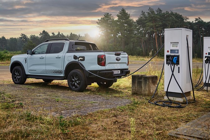 The Ford Ranger isn't going fully electric to start with, with a PHEV model out first.