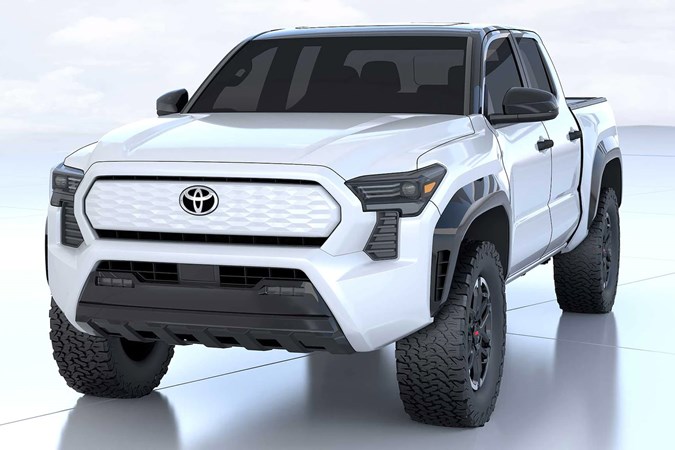 The Toyota Pickup EV - a hint at the brand's future electric pickup.