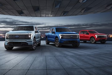 Ford F-150 Lightning electric pickup truck