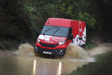 The Iveco Daily 4x4 comes with loads of off-road upgrades.