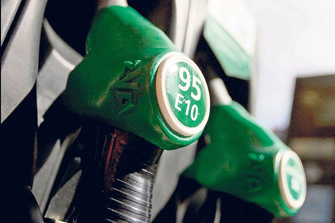 E10 petrol pump