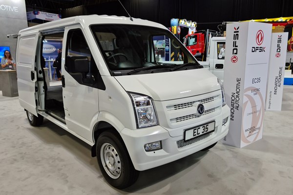 DFSK EC35 Electric Van And EC31 Chassis Cab At 2021 CV Show Parkers
