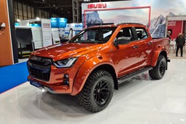 Isuzu D-Max Arctic Trucks AT35 at the 2021 CV Show