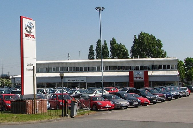 Dealer forecourt - used prices booming