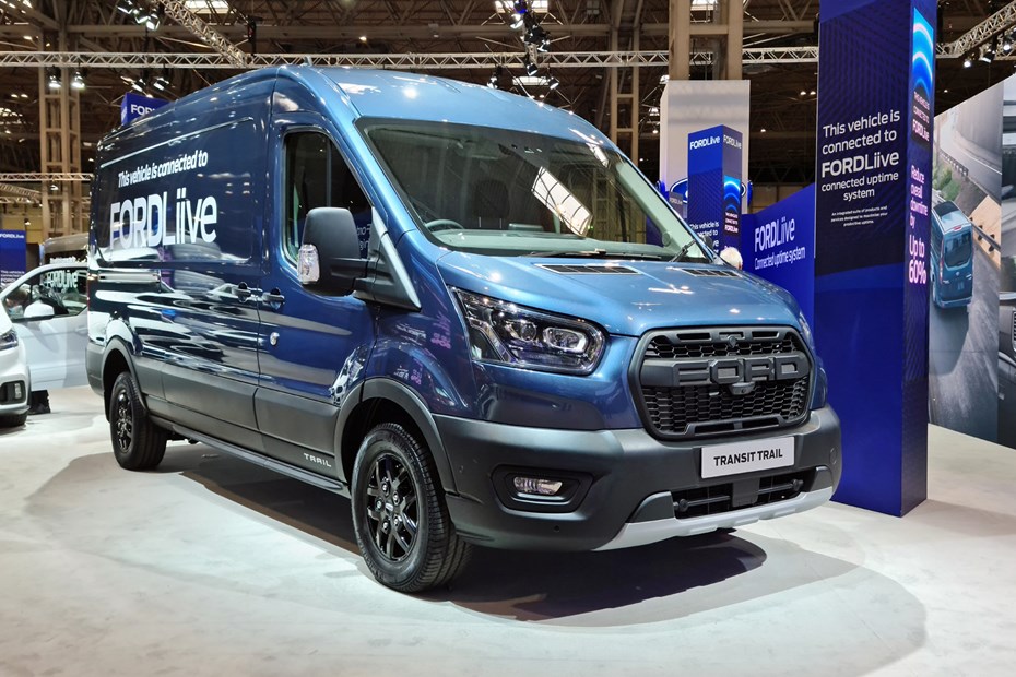Ford Transit technology upgrades at the 2021 CV Show