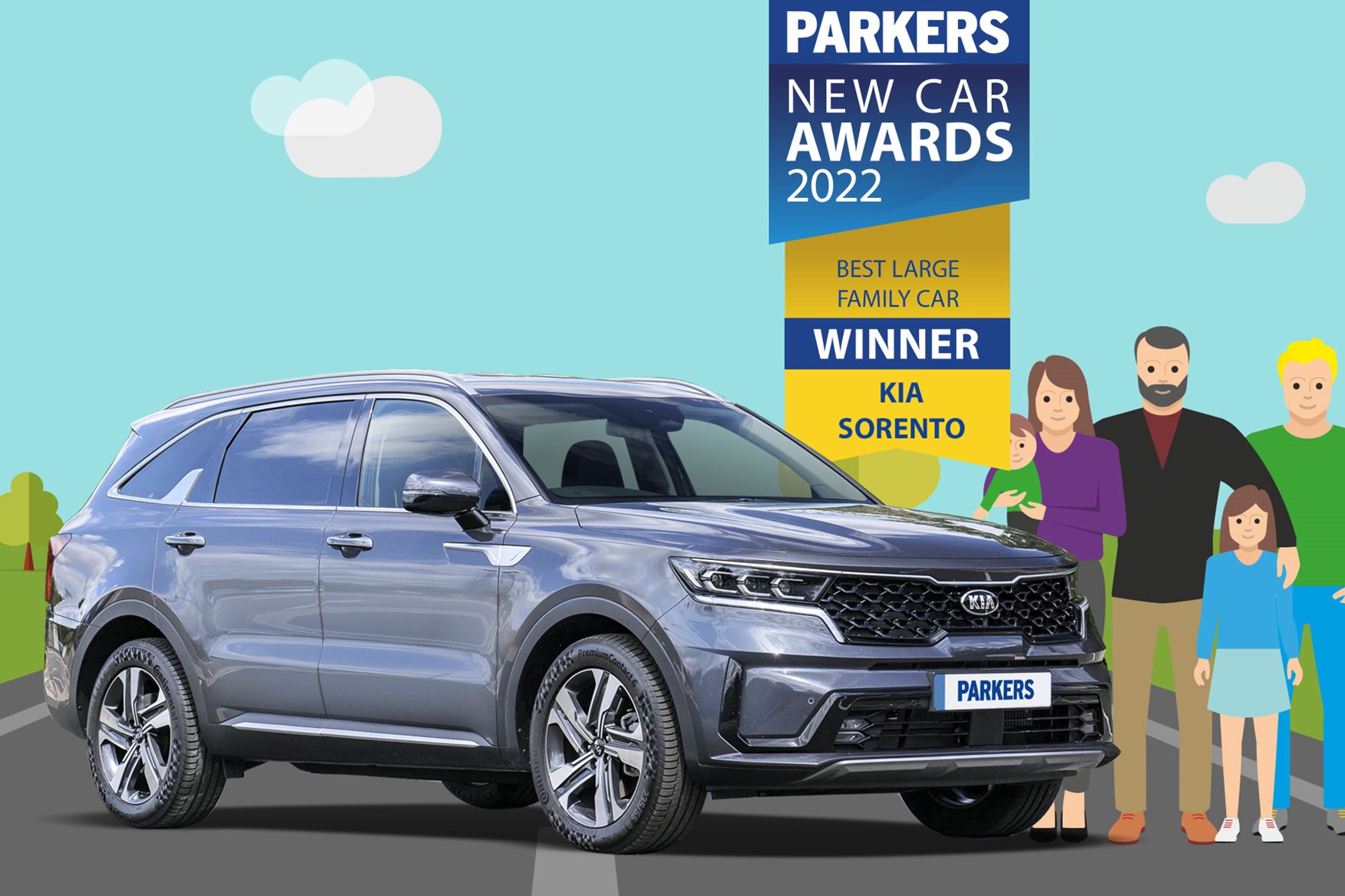 Large Family Car Of The Year | Parkers Car Awards 2022