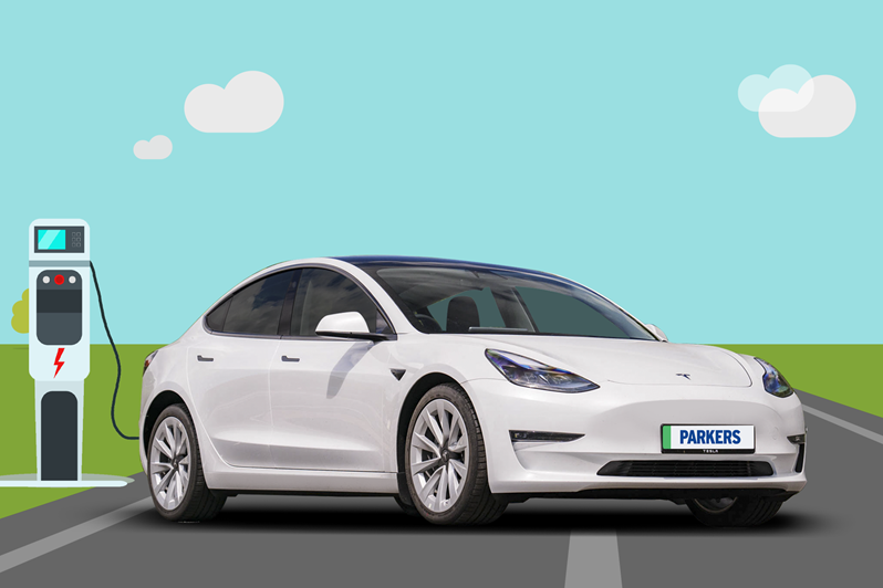 Large Electric Car of the Year Parkers Car Awards 2022