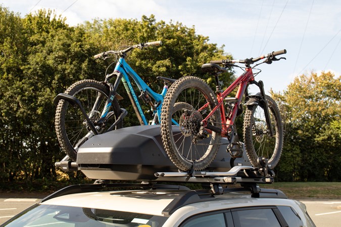 Thule Force 3L and bikes