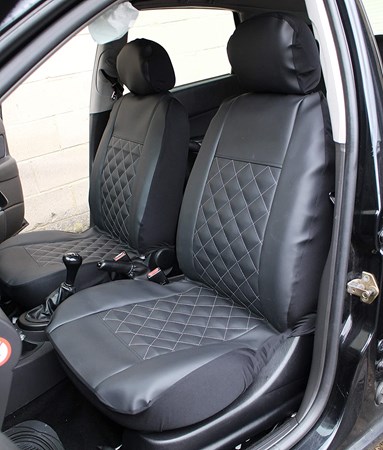 Carseatcoveruk front leather style