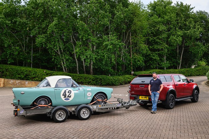 The same things apply whether you are towing racing cars or horse trailers.