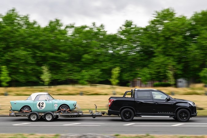 The KGM Musso has the strongest numbers in the towing game.