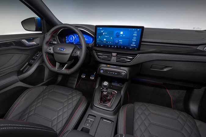 Ford Focus (2022) interior view