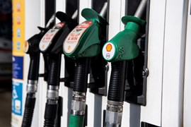 UK petrol and diesel prices