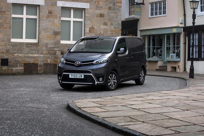 Toyota's 10-year warranty is a big plus point for the Proace.