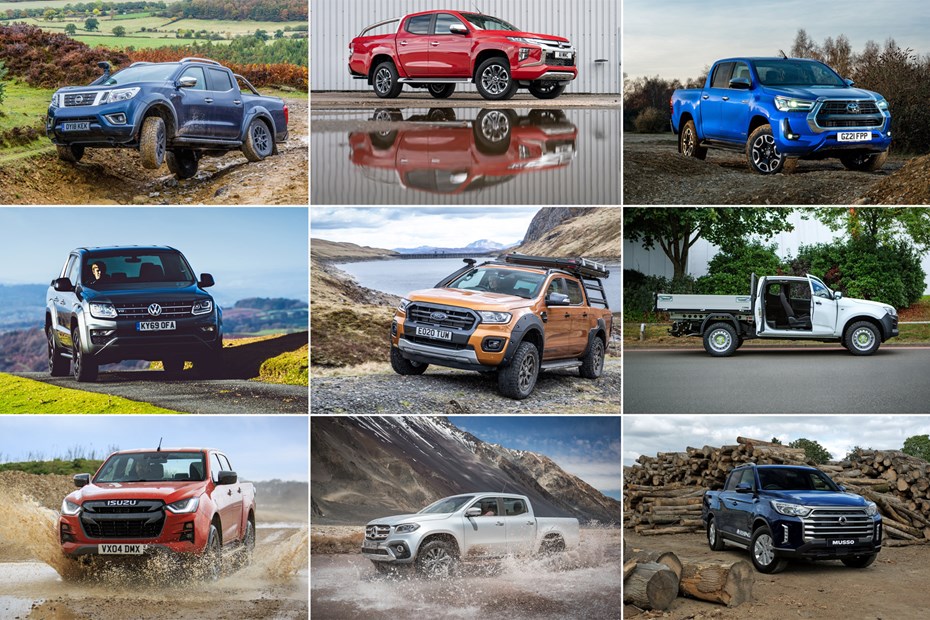 Best pickups for payload UK - double cab, crew cab and single cab models rated