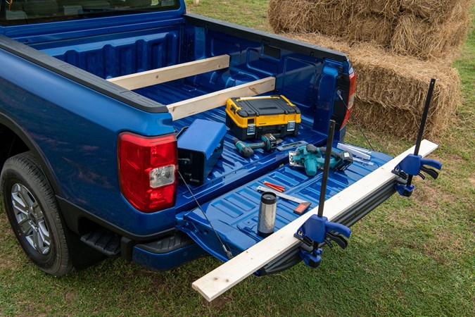 New Ford Ranger - tailgate work surface