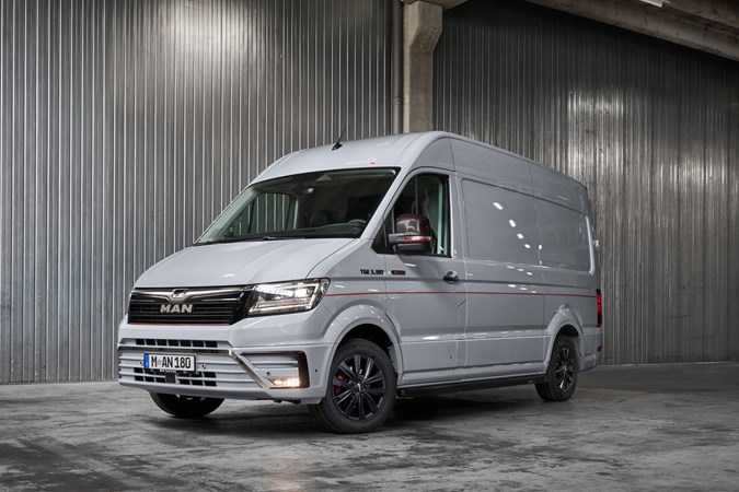 MAN TGE is a VW Crafter but with a more truck-centric dealer network.
