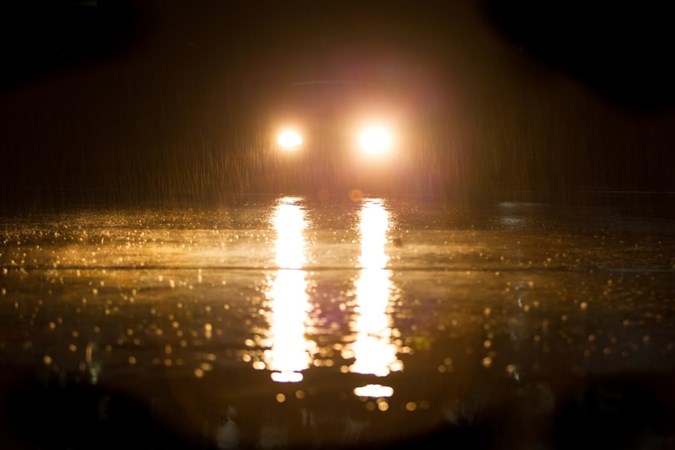 Headlights in rain - Winter car check