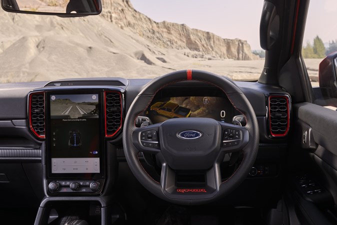 2022 Ford Ranger Raptor - interior