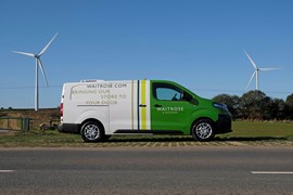 Wireless charging Vivaro-e Waitrose