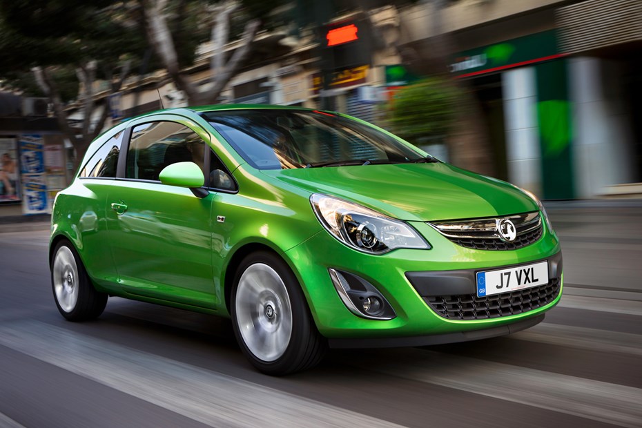 Specs for all Opel Corsa D versions