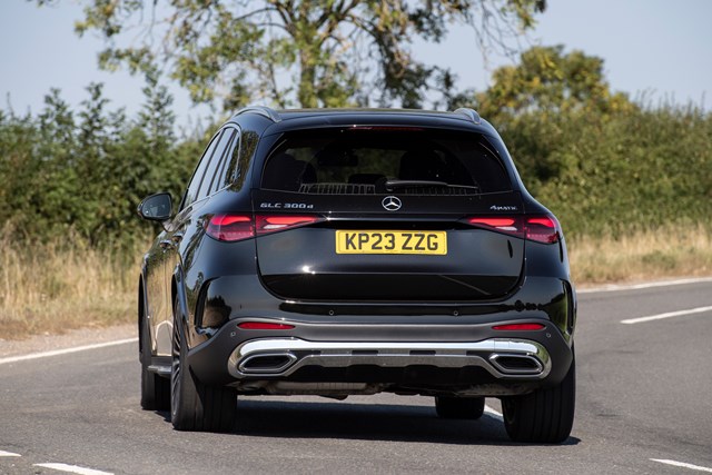 Mercedes-Benz GLC (2024) boot space & practicality