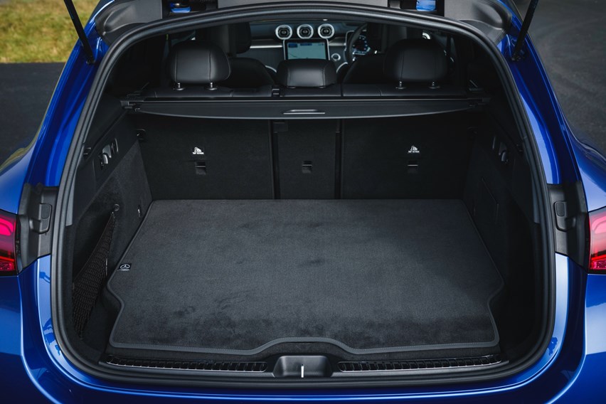 Mercedes-Benz GLC (2025) boot space & practicality